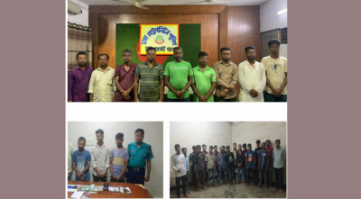 পল্লবী-নিউমার্কেটে বিভিন্ন অপরাধে গ্রেপ্তার ৩০